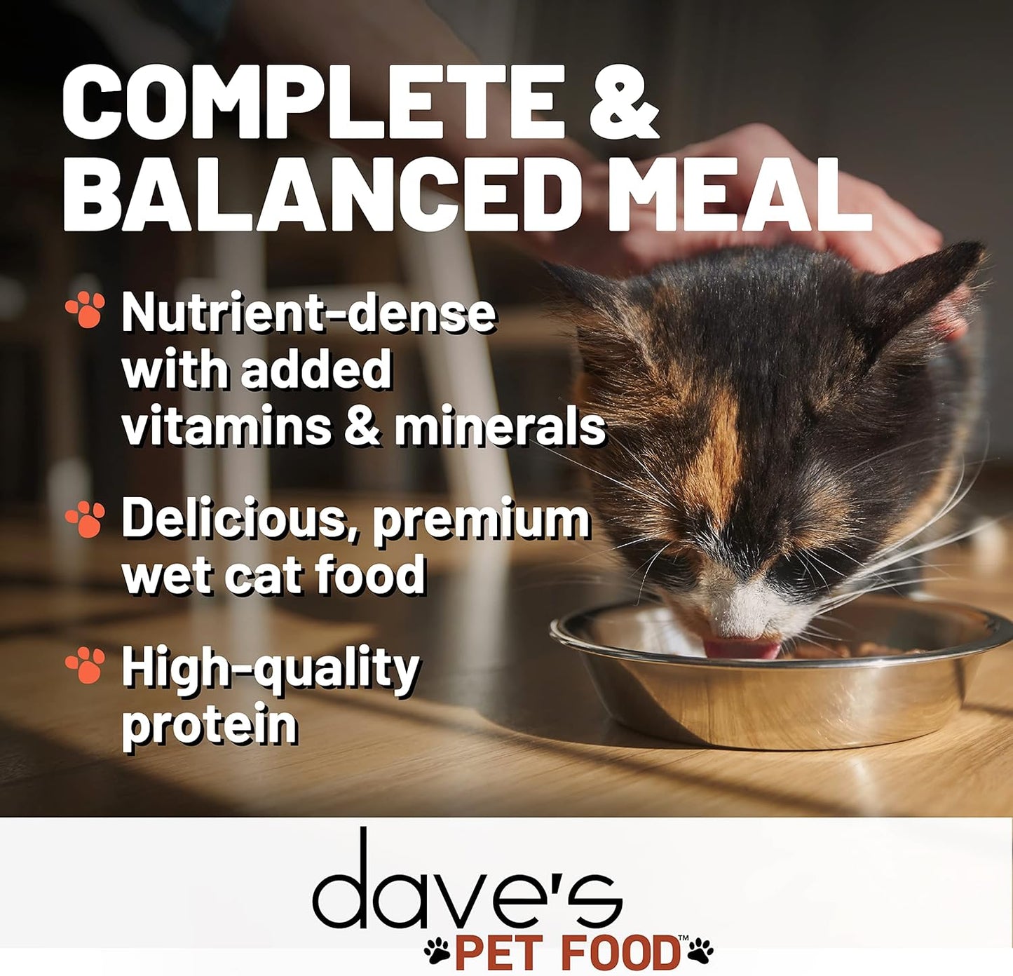 Dave's Pet Food Grain Free Wet Cat Food Gravy (Turkey & Giblets Dinner in Gravy), Made in USA Naturally Healthy Canned, Added Vitamins & Minerals, 5.5 oz Cans (24 Pack)