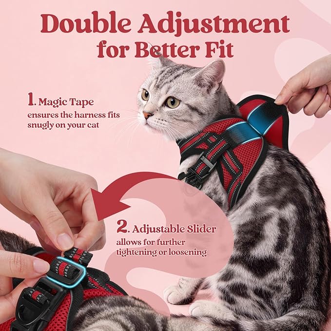 rabbitgoo Cat Harness and Leash Set - Image 3