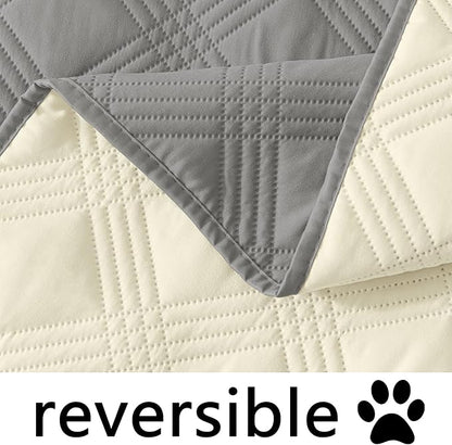 hyha Waterproof Dog Blanket, Reversible Pet Bed Blanket, Soft Sofa Couch Cover - Image 8
