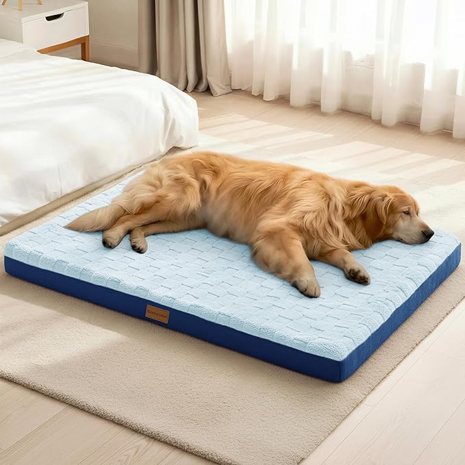 Patas Lague Orthopedic Dog Bed Large Sized Dog 36''X24'', Waterproof Soft by PatasLague