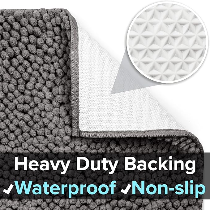 CatGuru Cat Litter Mat, Extra Large, Waterproof Litter Box Mat, Non Slip Kitty - Image 3