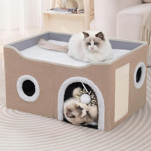 Loyareal Cat Houses for Indoor Cats by Loyareal