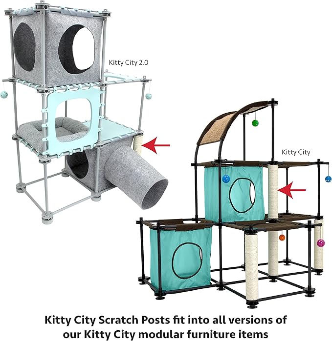 Kitty City Cat Furniture Accessories Cat Scratching Post Replacement and Only - Image 4