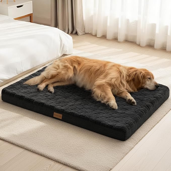 Patas Lague Orthopedic Dog Bed Large Sized Dog 36''X24'', Waterproof Soft by PatasLague
