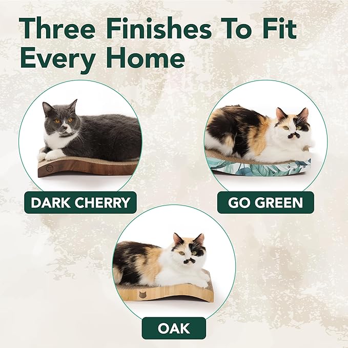 Reversible Wave Cat Scratcher for Indoor Cats - Image 7