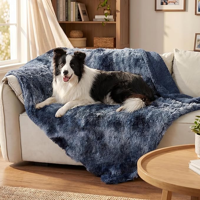 Bedsure Dog Blankets for Large Dogs, Fluffy Waterproof Dog Blanket for Couches - Image 9