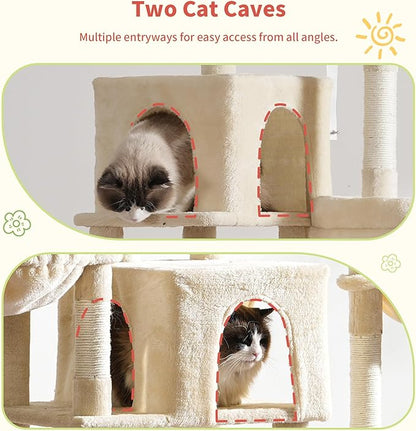 Hey-brother Cat Tree Tower, Scratching Posts - Image 5