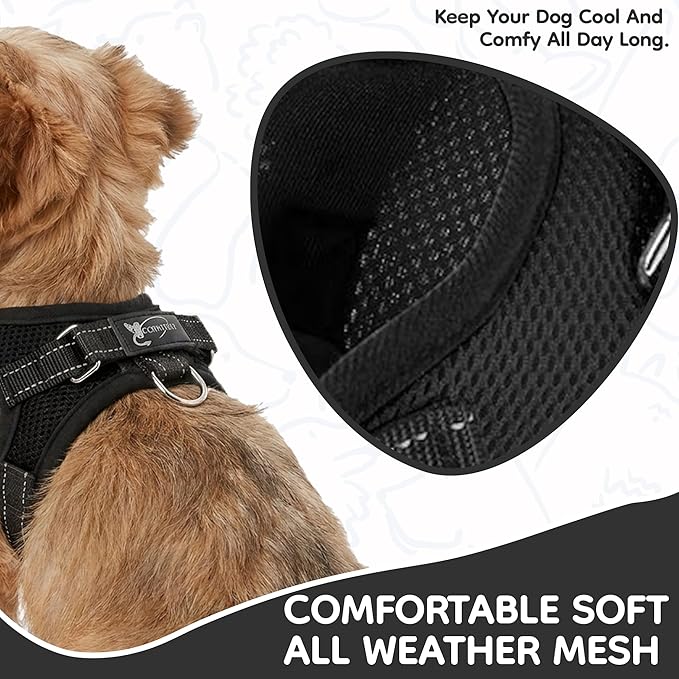 No Pull Reflective Adjustable Dog Harness - Image 3