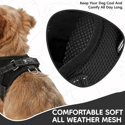No Pull Reflective Adjustable Dog Harness - Image 3