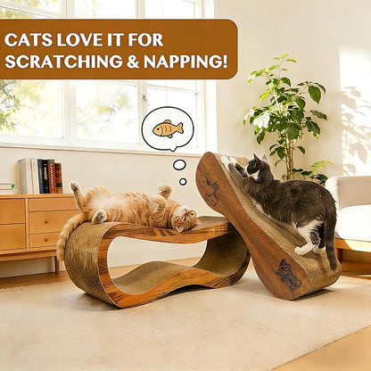 Cat Scratcher, 2 In 1 Cat Scratch Board - Image 4