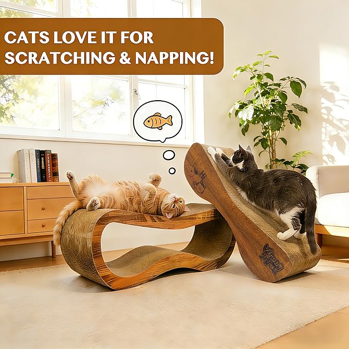 Cat Scratcher, 2 in 1 Cat Scratch Board - Image 4