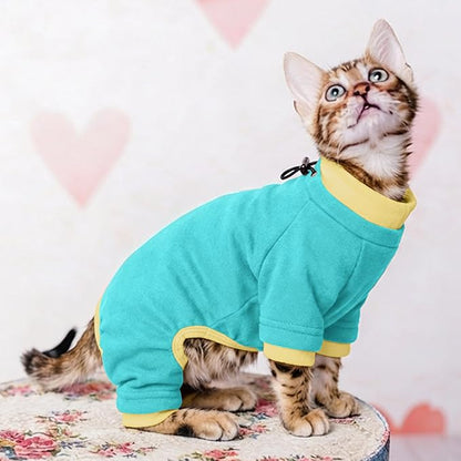 PUMYPOREITY Cat Anti-Licking Sweater – Reduce Over-Grooming & Fur Shedding - Image 7