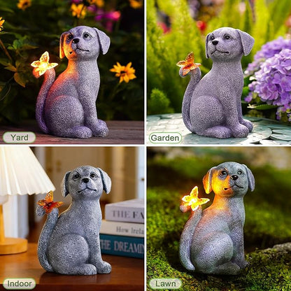 Nacome Solar Dog Outdoor Statues - Image 6