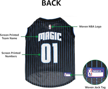 Pets First NBA ORLANDO MAGIC DOG Jersey, X-Small - Image 6