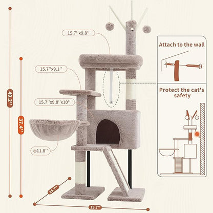 Gitelsnour Cat Tree for Indoor Cats, Cat Tower - Image 7