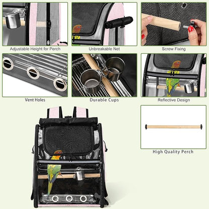 Sanmoncare Bird Carrier Backpack - Image 6