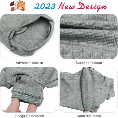 Idepet Sphynx Hairless Cats Sweater Shirt Kitten Soft Puppy Clothes Pullover - Image 5