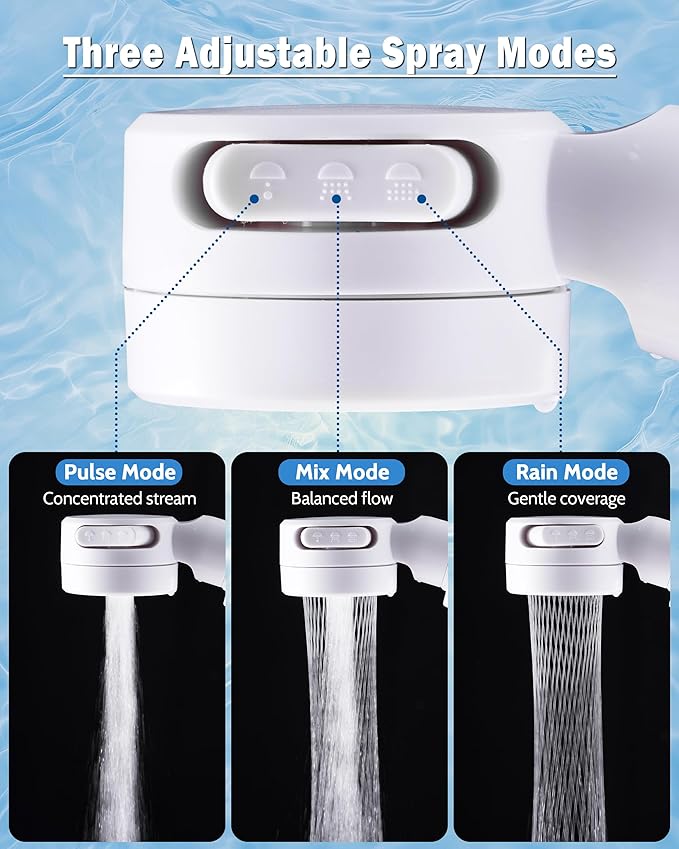 Subtoy Portable Shower for Camping, Rechargeable Camping Shower - Image 3