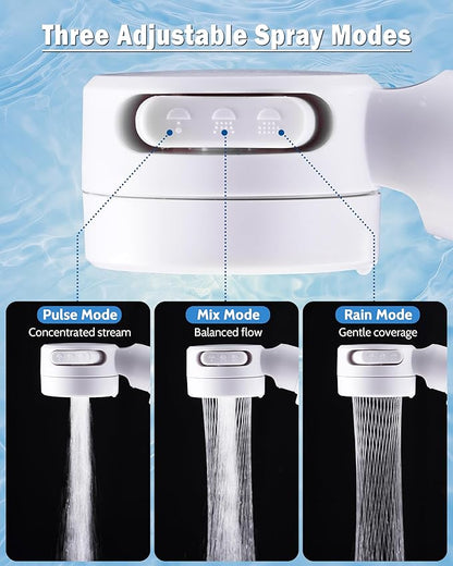 Subtoy Portable Shower for Camping, Rechargeable Camping Shower - Image 3