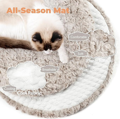 Easyego Modern Cat Tree, 43.3" Aesthetic Wood Cat Tree Tower - Image 3