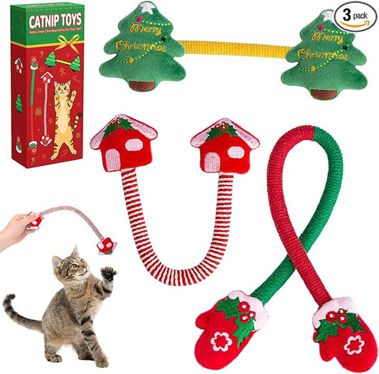 Retro Shaw Cat Chew Ropes 3PCS, Kitten Teething Toys by RetroShaw