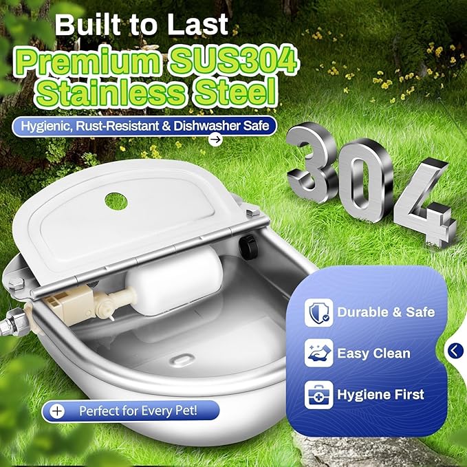 Ademon Automatic Animal Drinking Water Bowl - Image 3