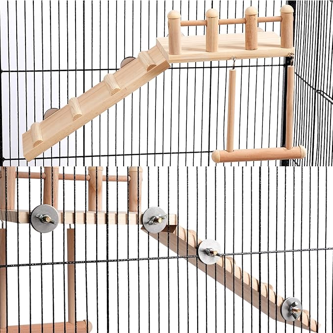 FrgKbTm Bird Perches Platform Swing - Image 6