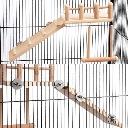 FrgKbTm Bird Perches Platform Swing - Image 6