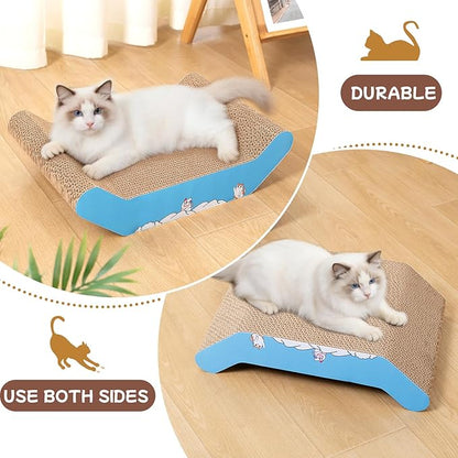 Cardboard Cat Scratcher Bed 16.9 Inch Cat Scratch Box - Image 3