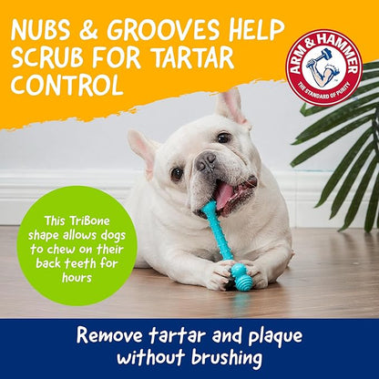 Arm & Hammer Nubbies T-Bone Dental Dog Chew Toy - Image 3