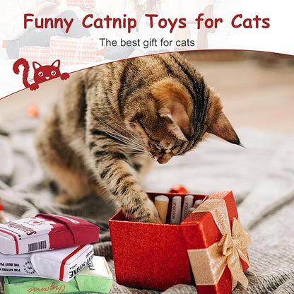Nocciola 3 Pack Catnip Toys for Cats, Funny Cat Toys Filled - Image 7