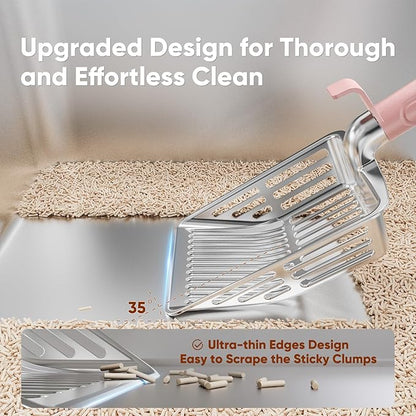 Metal Cat Litter Scoop, Large Cat Scooper - Image 4