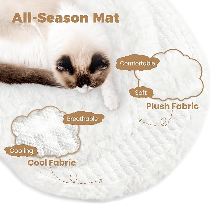Easyego Modern Cat Tree, 45.6" Aesthetic Wood Cat Tree Tower - Image 4