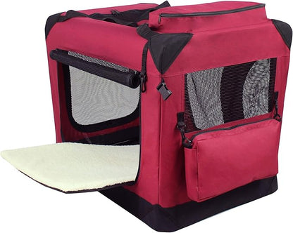 EliteField 3-Door Folding Soft Dog Crate - Image 2