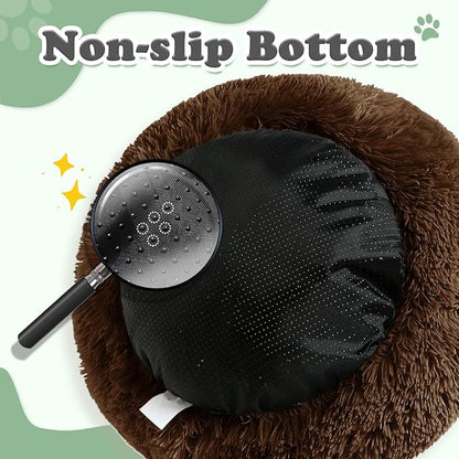 JOLLYVOGUE Dog & Cat Bed, Calming Anti-Anxiety Pet Bed - Image 3
