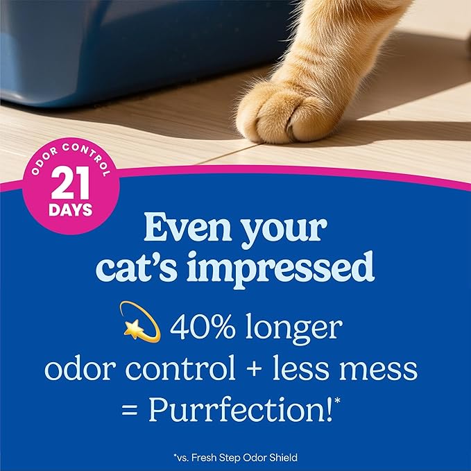 Fresh Step Advanced Clean Paws Multi Cat Clumping Cat Litter - Image 3