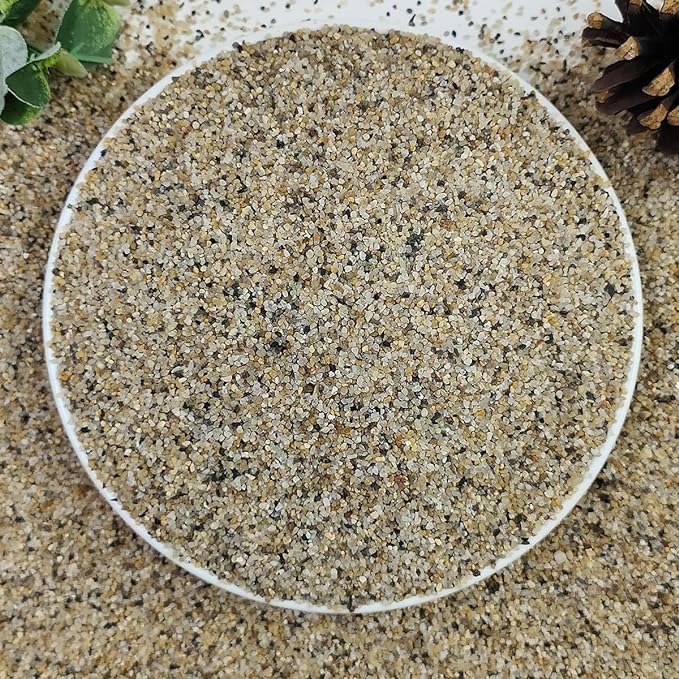 YISZM 5lbs Aquarium Gravel, 1/16" Natural River Rocks Succulent Cactus Pea by YISZM-ForYourNaturalLife