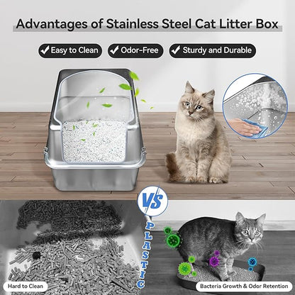 Stainless Steel Litter Box - Image 2