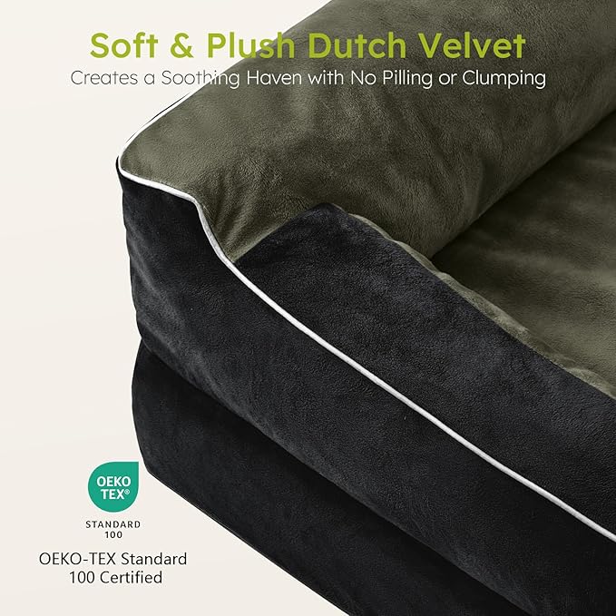 CWAWZ Dog Beds for Large Dogs, Orthopedic Dog Bed - Image 6