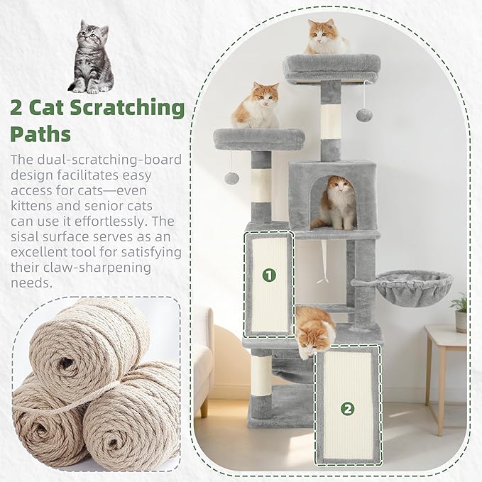 Gitelsnour Multi-Level Cat Tree - Image 2
