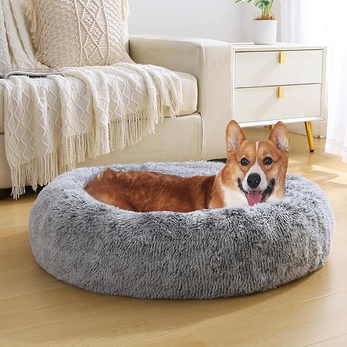 JOLLYVOGUE Dog & Cat Bed, Calming Anti-Anxiety Pet Bed - Image 7