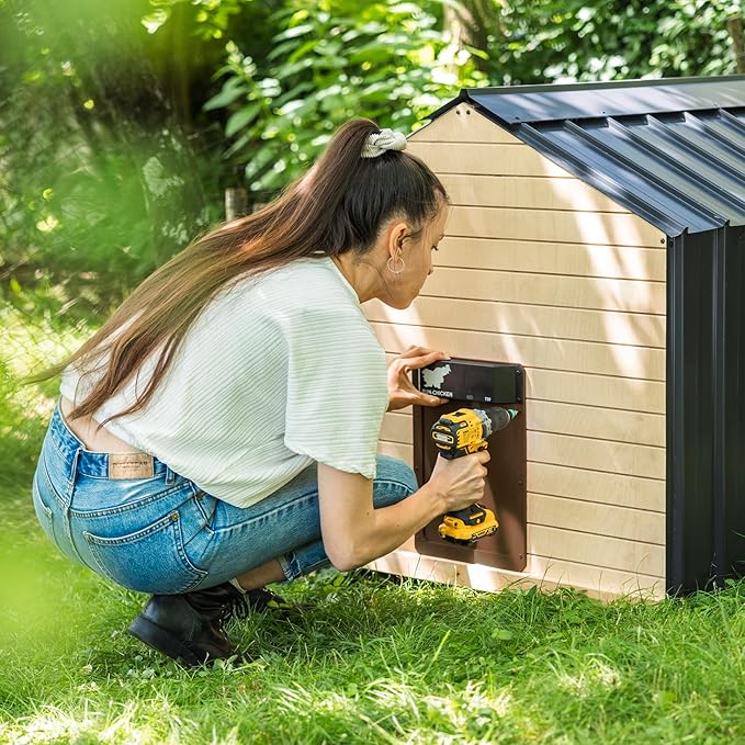RUN-CHICKEN Door T50 – Automatic Chicken Coop Door Opener, Battery Powered & - Image 5