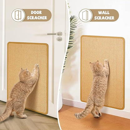 Graciadeco Carpet Cat Scratching Mat Sisal, 2 Packs Sisal Fabric Large 23.6" x - Image 6