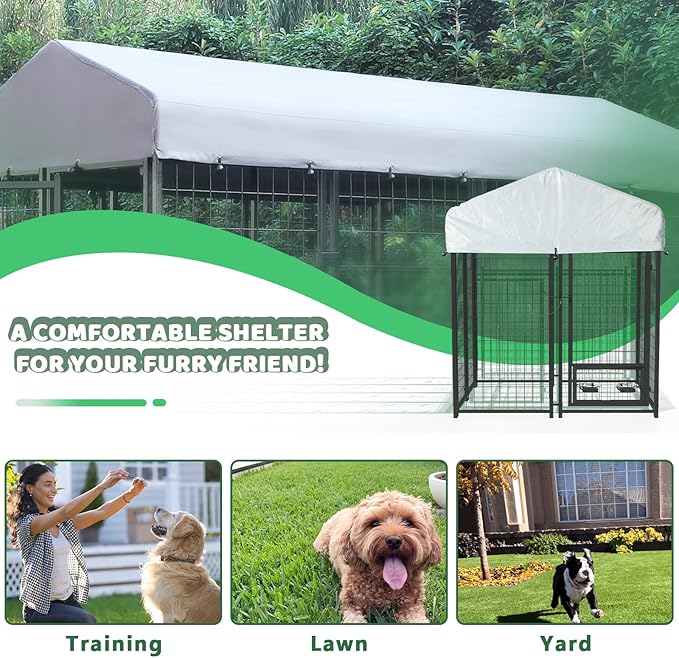 LEMBERI 6x4x4 Outside Dog Kennel - Image 6