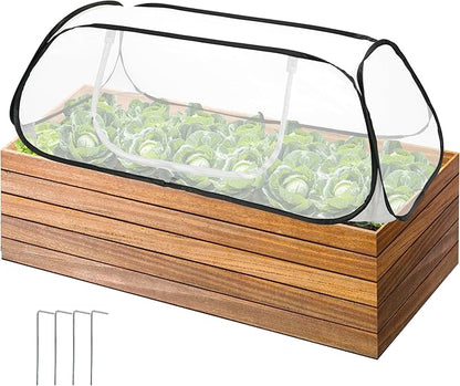 45" x 22" x 16" Pop Up Garden Rows Plants Cover, Raised Garden Beds Vegetable by PurpleStar