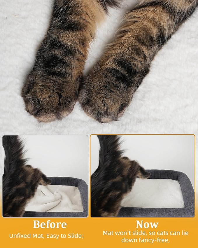 Aechonow Cat Tree for Large Cats, 14Inch Cat Tree Tower - Image 3