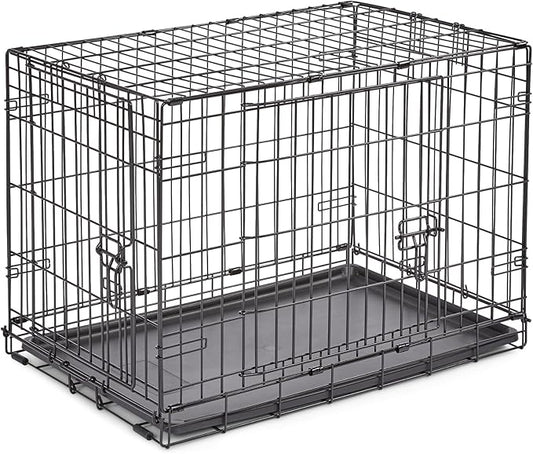 Midwest Homes for Pets 30-Inch New World Crate for Medium Breeds, 21-40 lbs by NewWorldPetProducts