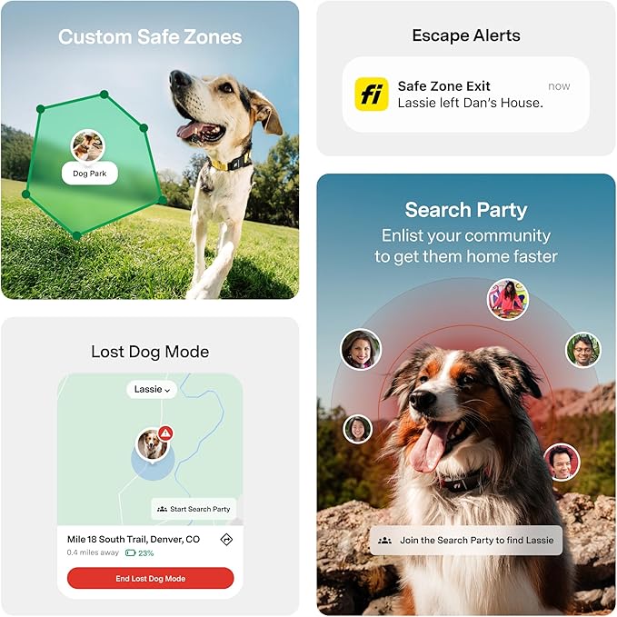 Fi New Series 3+ Smart Dog Tracker Collar GPS Tracker - Image 4