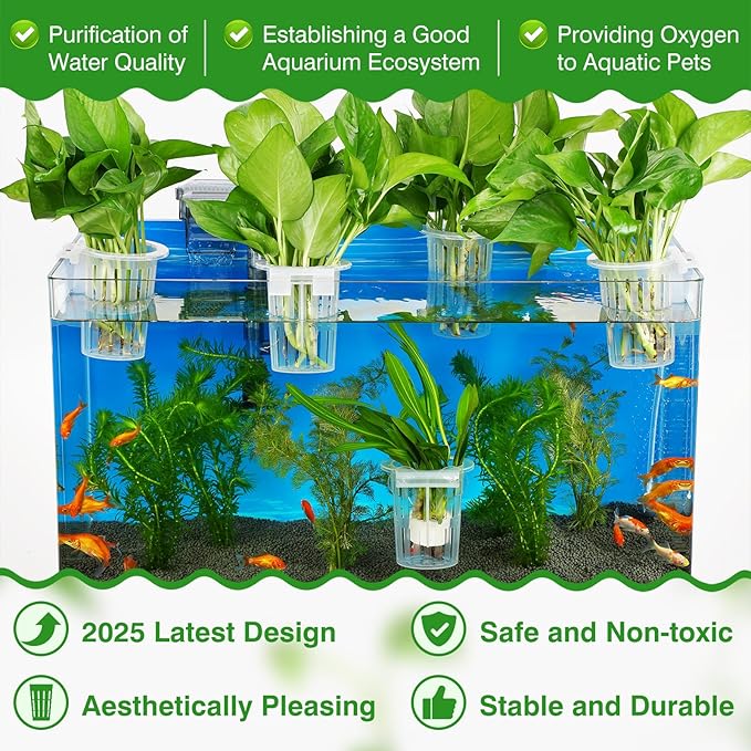 2025 New Upgraded Large Aquarium Plant Holder - Image 2