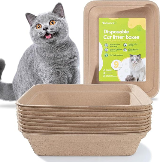 ondware Disposable Cat Litter Box, Large Litter Boxs by ondware